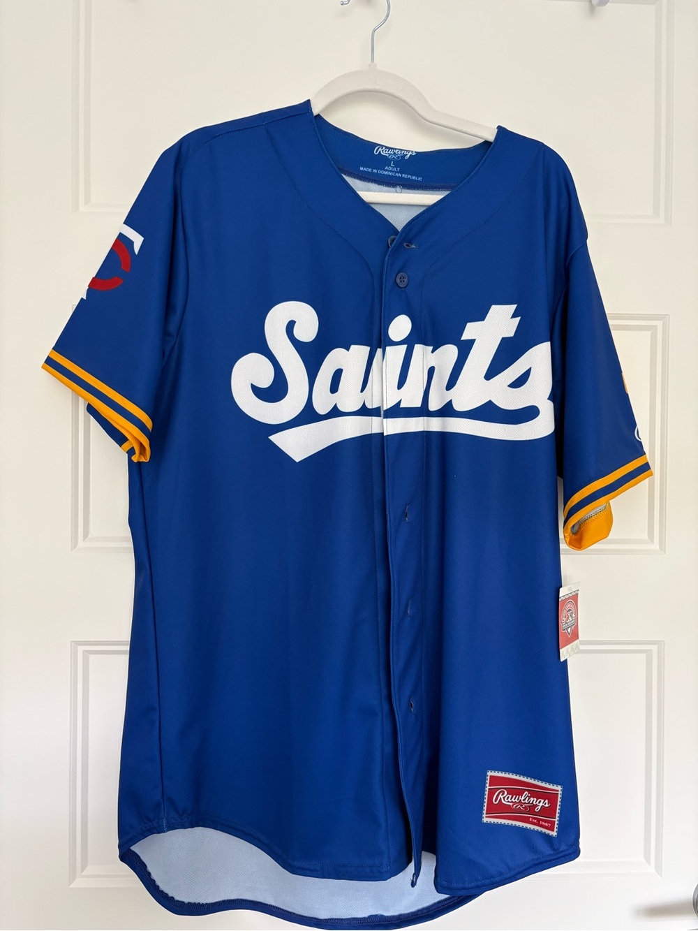 Minnesota Saint Paul Saints Baseball Jersey